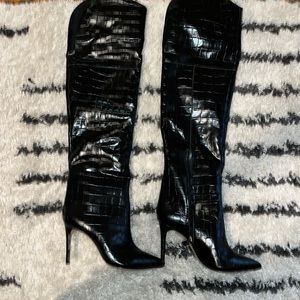 Schutz Maryana Over the Knee Leather Boot